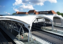 Zadaszenie peronów stacji kolejowej Gliwice